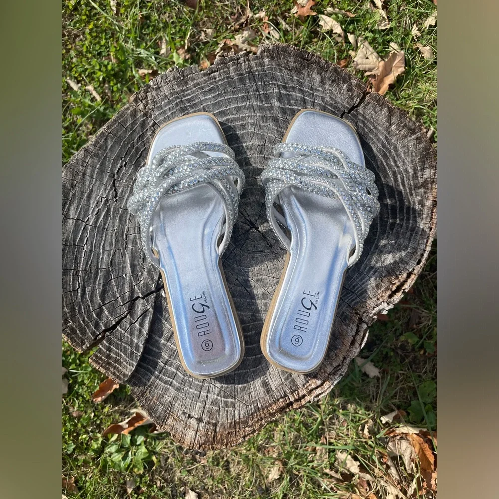 Rogue Helium Rhinestones Sandals - Picture 2 of 8